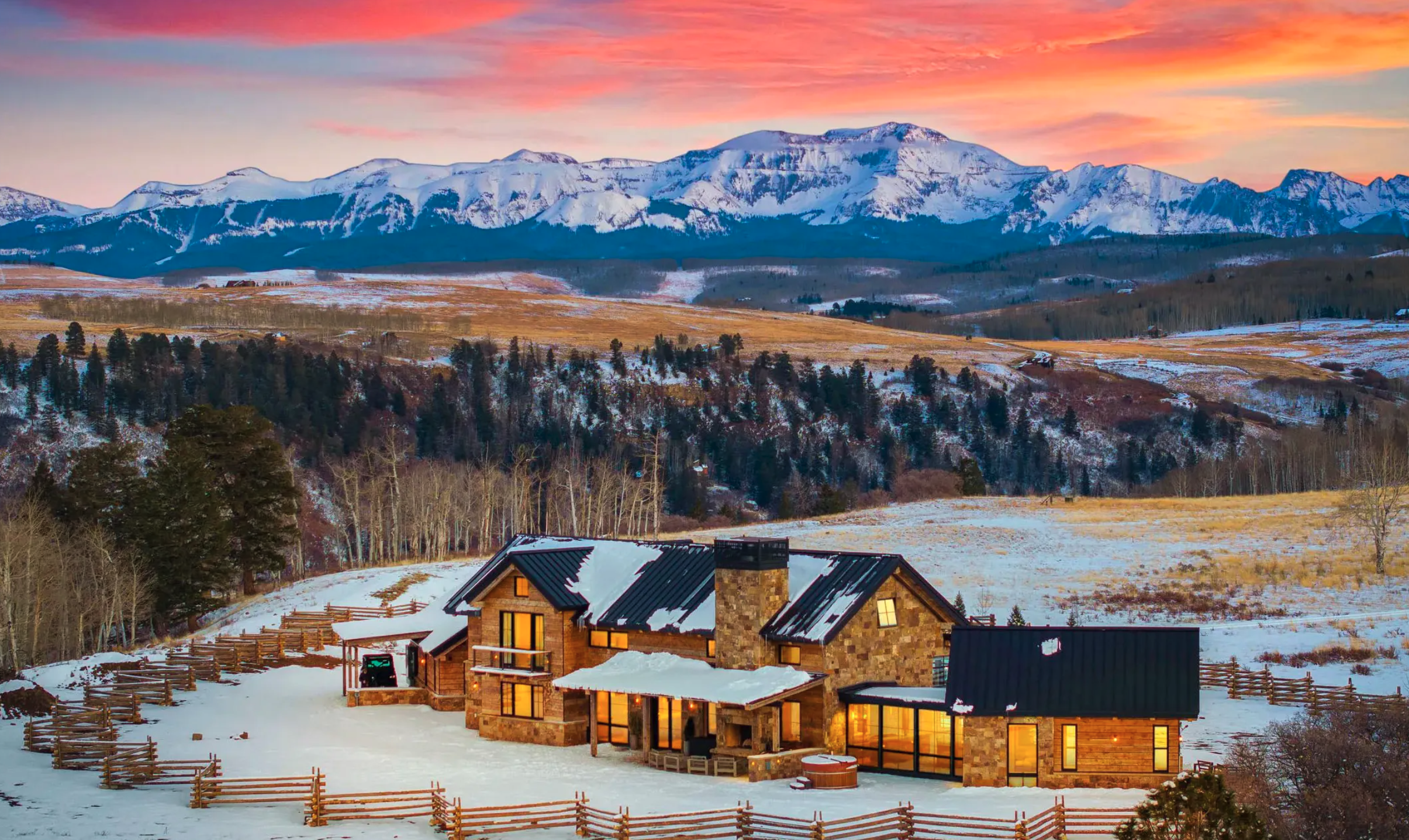 Alpine Retreat with Panoramic San Juan Views for a Telluride Wedding Weekend