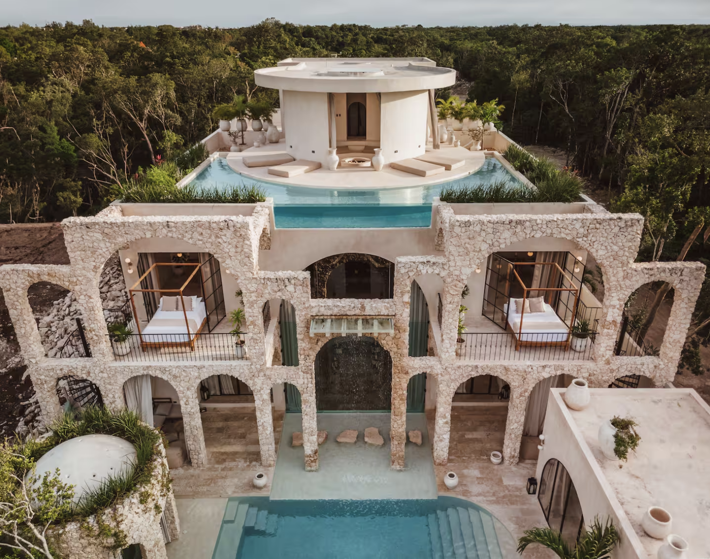 Hidden Tulum Jungle Oasis with Rooftop Paradise