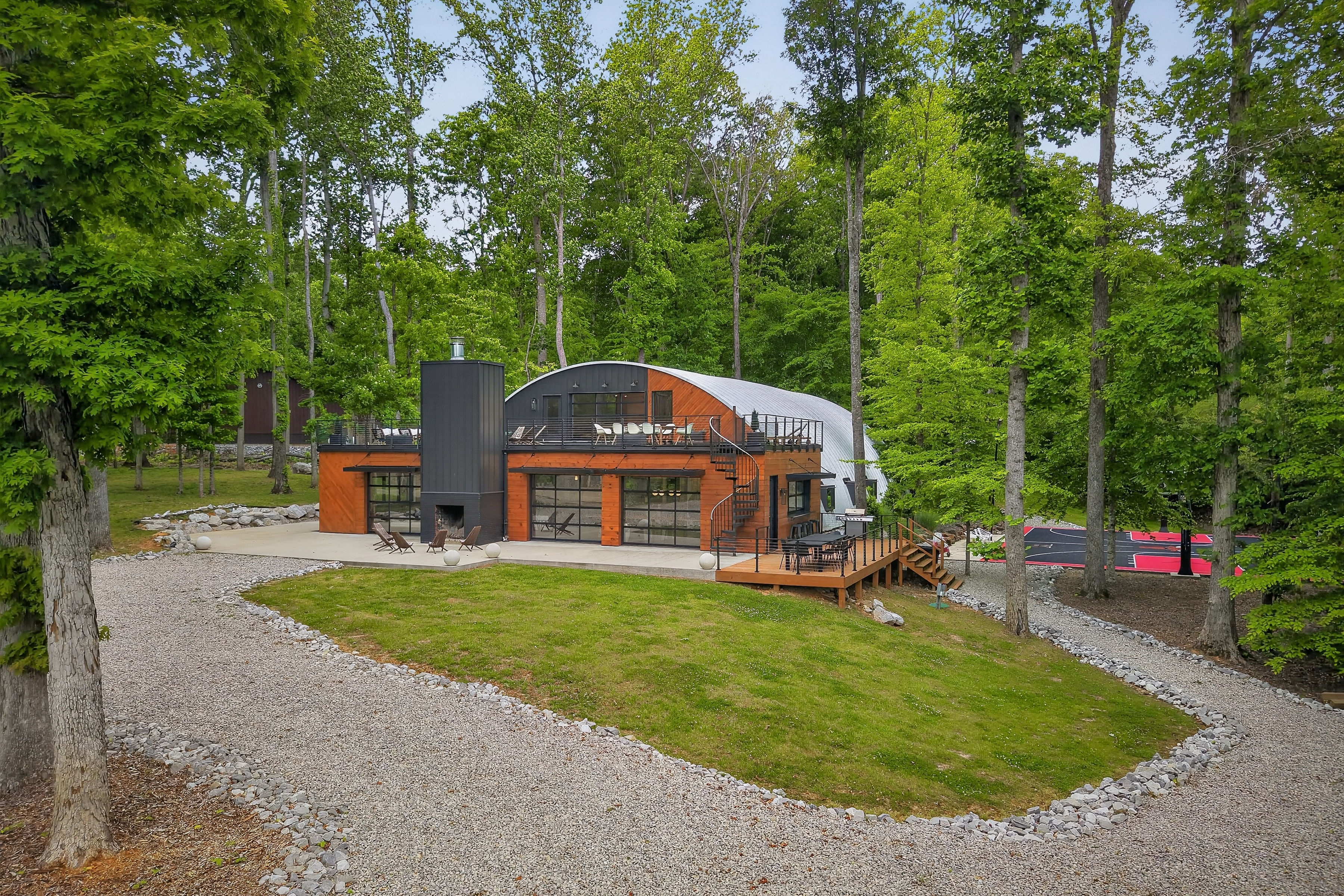 Dale Hollow Lake Luxury Resort Style Recreation Estate with Rooftop Terrace
