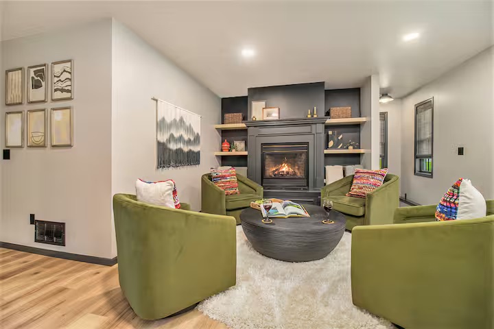 Modern Michigan Estate with Heated Container Pool & 20 Private Acres – Near Silver Lake Dunes