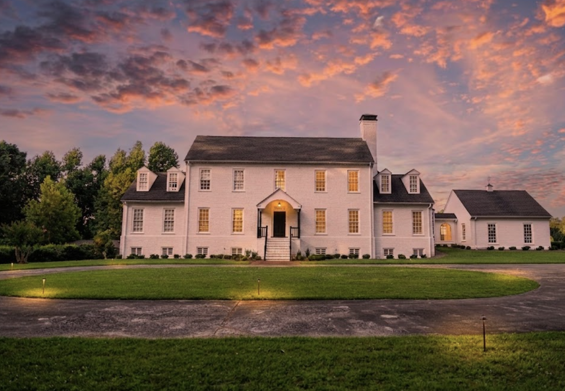 35-Acre Private Estate Near Lake Lanier for Wedding Weekends and Large Group Gatherings