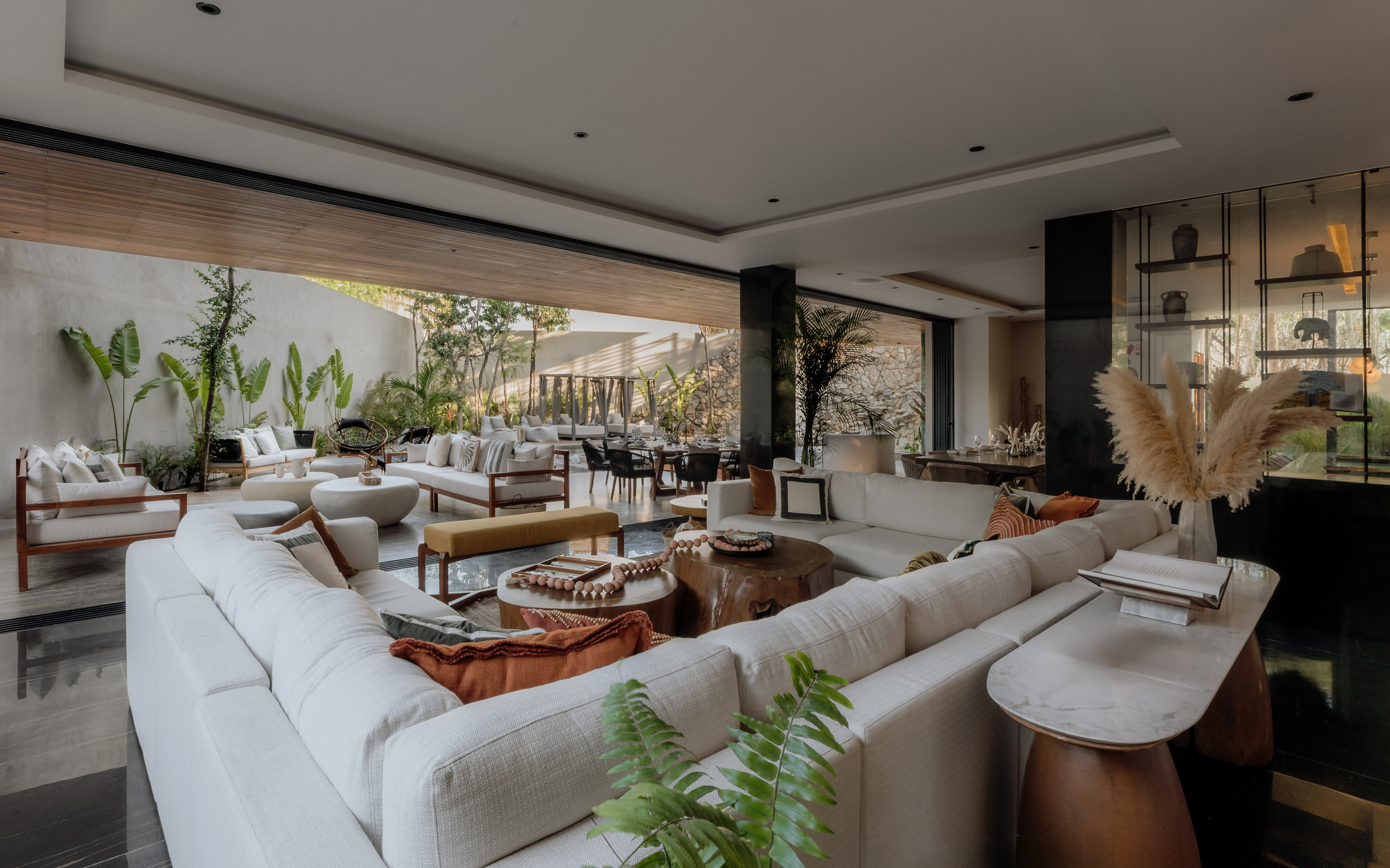 Jungle Playground Tulum Compound with Pools, Wellness Spaces, and Private Club for a Wedding Weekend